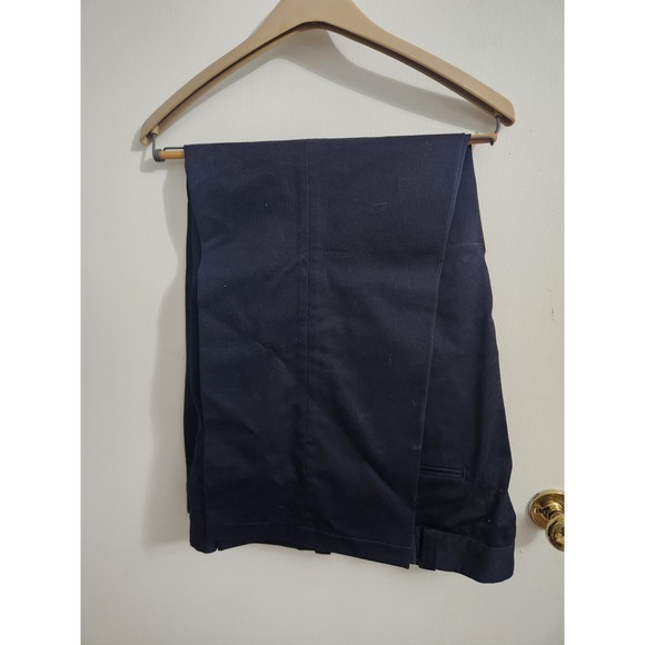 Flying Cross by Fechheimer Other - Flying Cross Mens Navy Blue Cotton Station Work Uniform Pants 74200 Size 40-REG